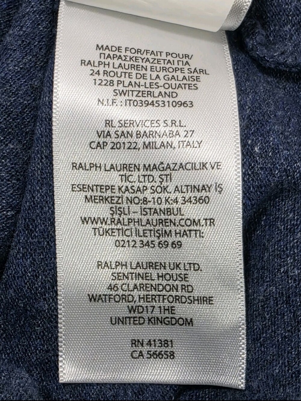 Kids Polo Ralph Lauren Boys Blue Polo Shirt Embroidered Big Red Pony Kids Sz 2T - Picture 14 of 14